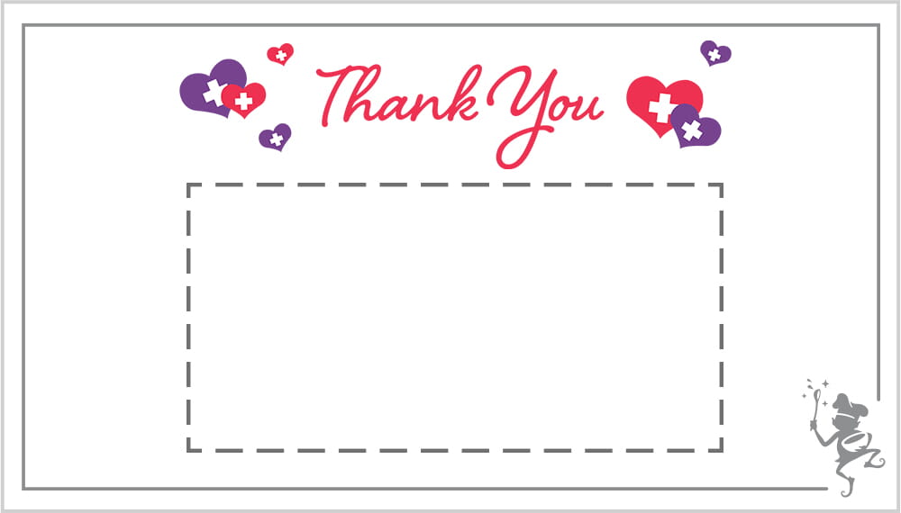 Custom Thank You Healthcare Band