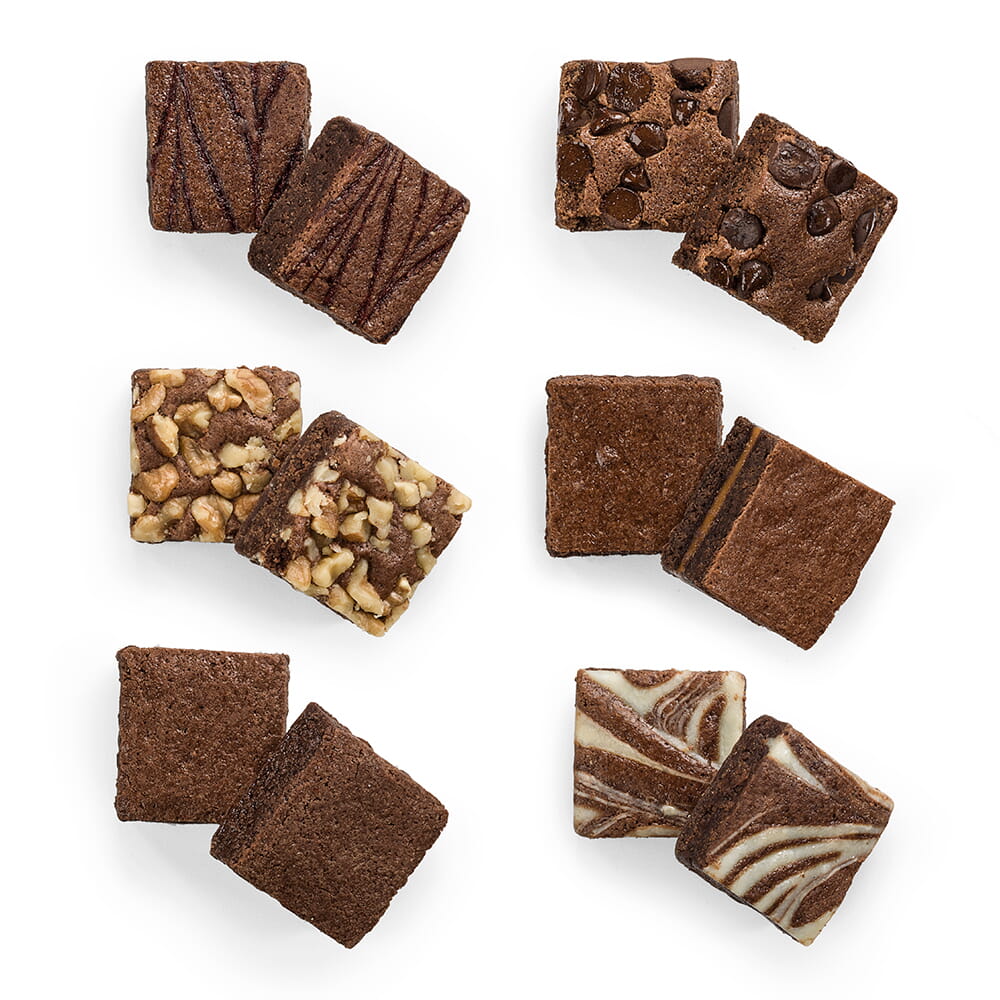 bite-size Brownie Gift Baskets