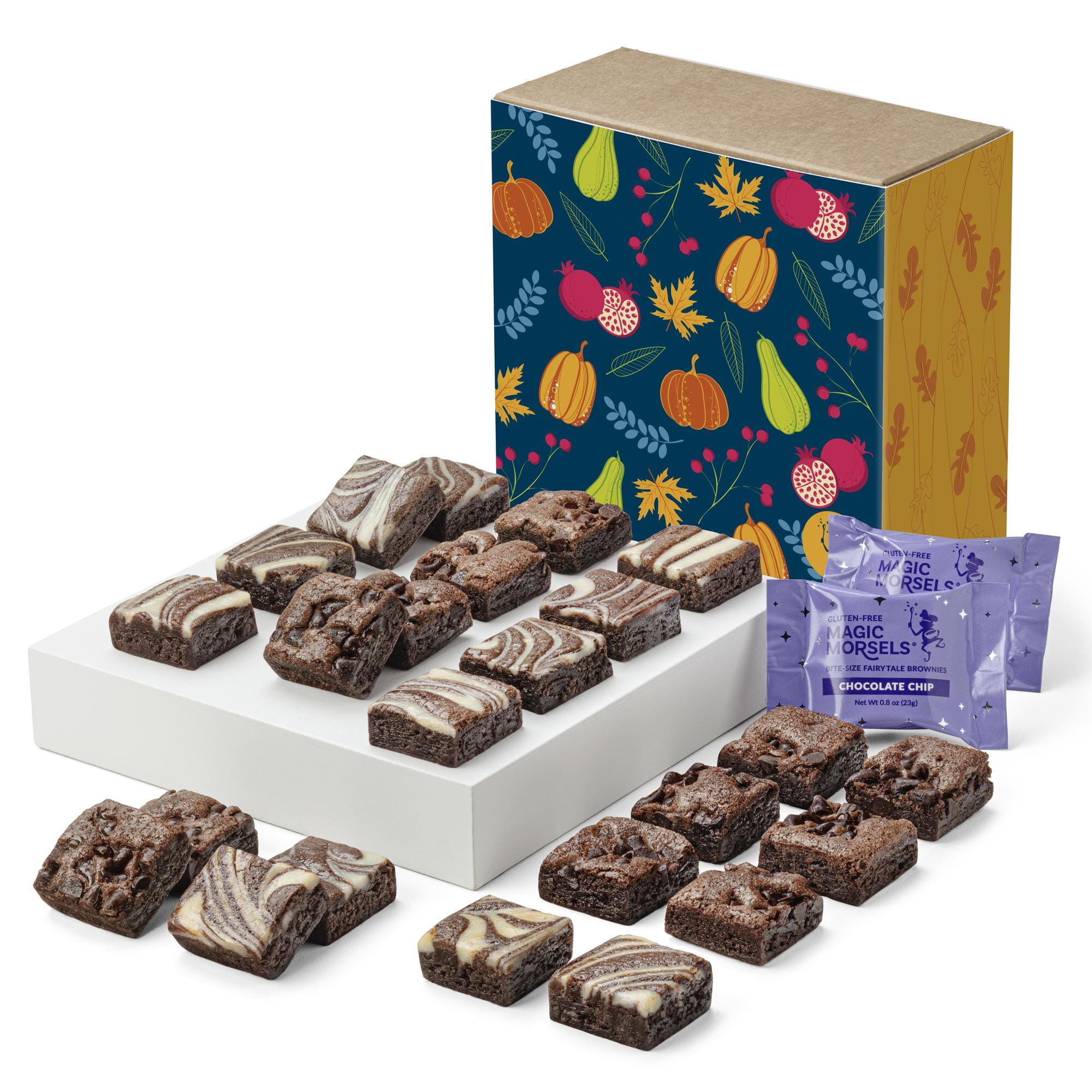 Fall Gluten-Free Brownie Morsel 24 | Fairytale Brownies