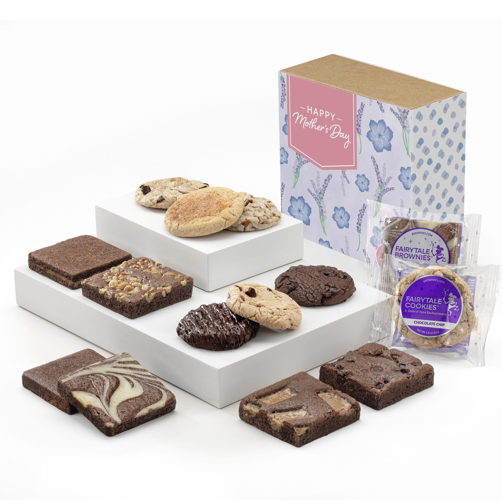 Mother's Day Cookie & Brownie Combo Fairytale Brownies