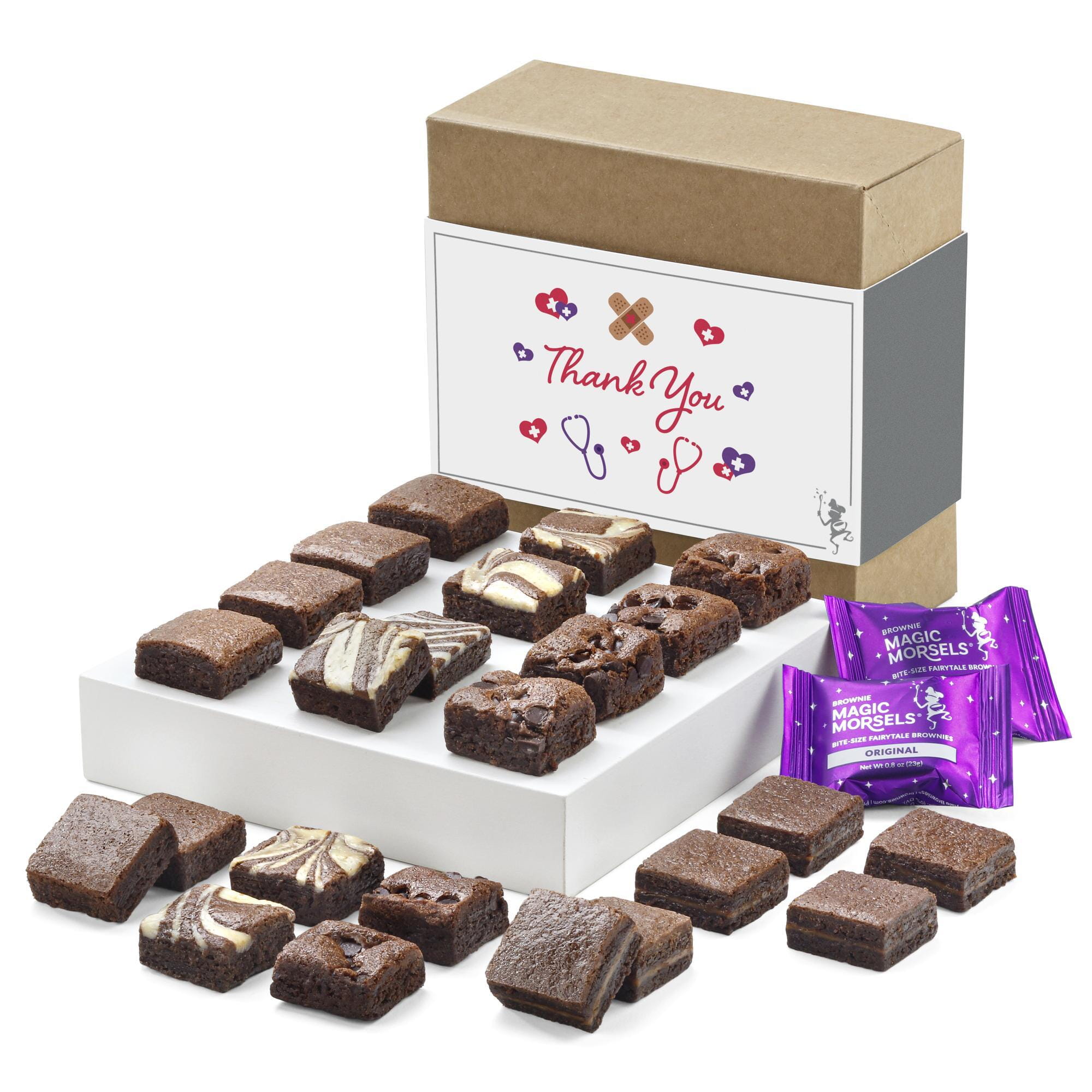 Thank You Healthcare No-Nut Morsel 24 | Fairytale Brownies