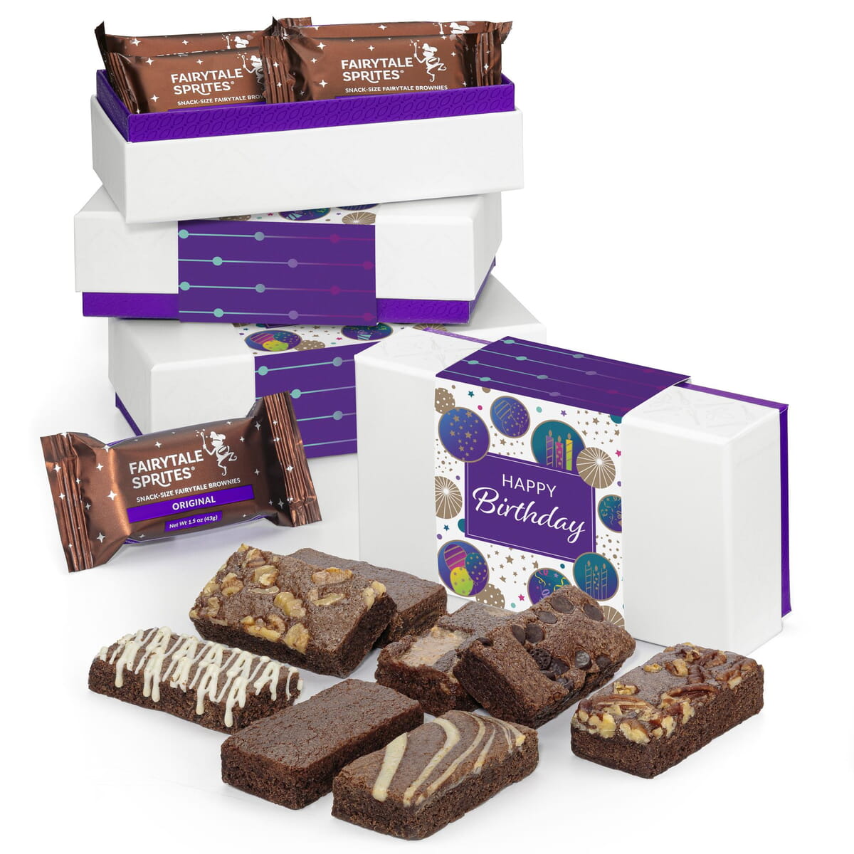 FOUR BOX SET Birthday 8-Sprite Favor