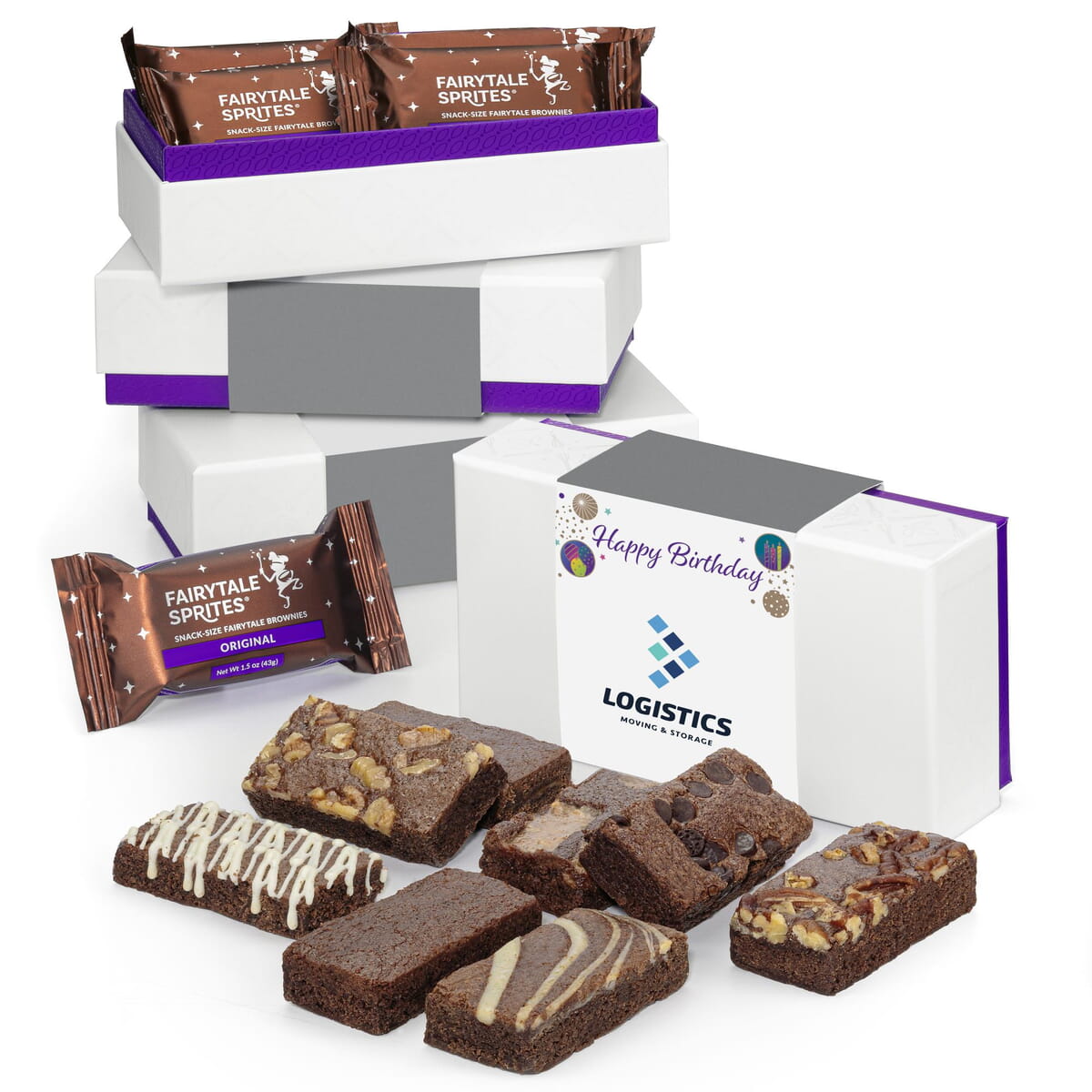 FOUR BOX SET Custom Birthday 8-Sprite Favor