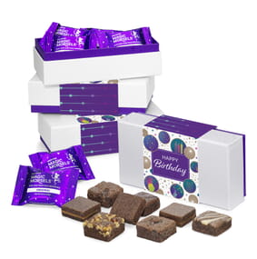 FOUR BOX SET Birthday 8-Morsel Favor