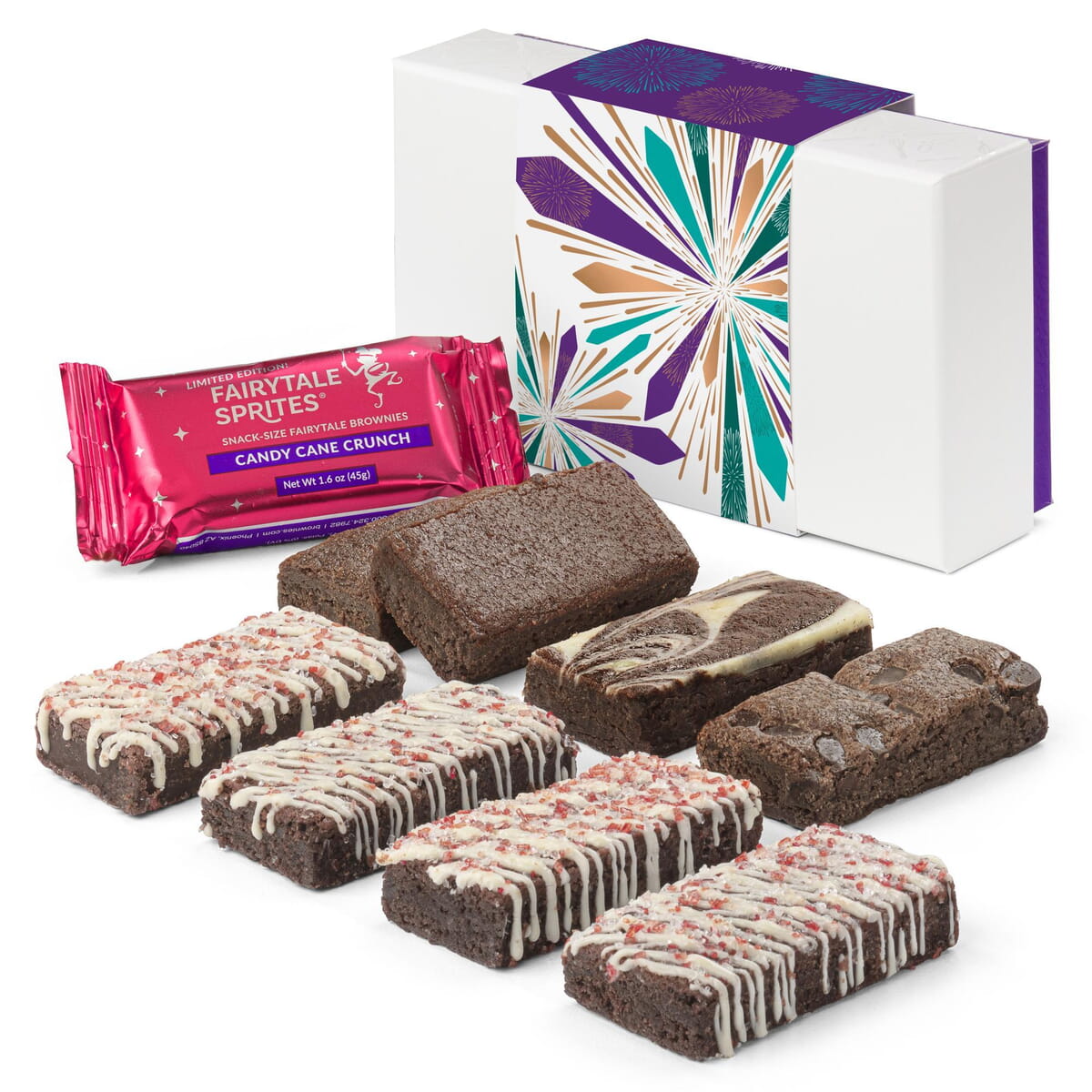 Celebration Candy Cane Crunch Assor 8-Sprite Favor