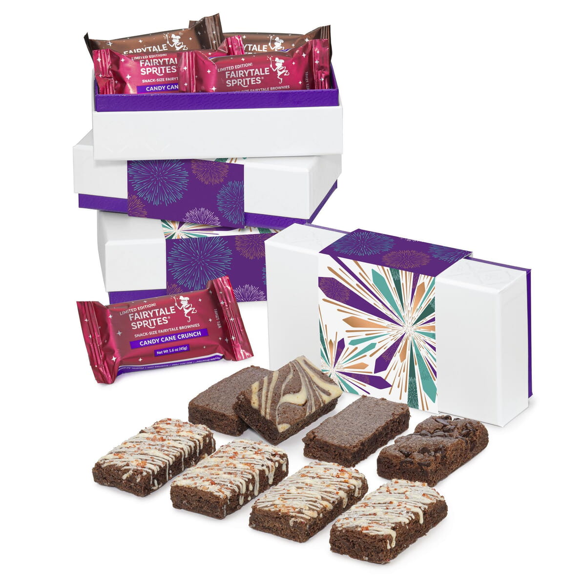 FOUR BOX SET Celebration Candy Cane 8-Sprite Favor