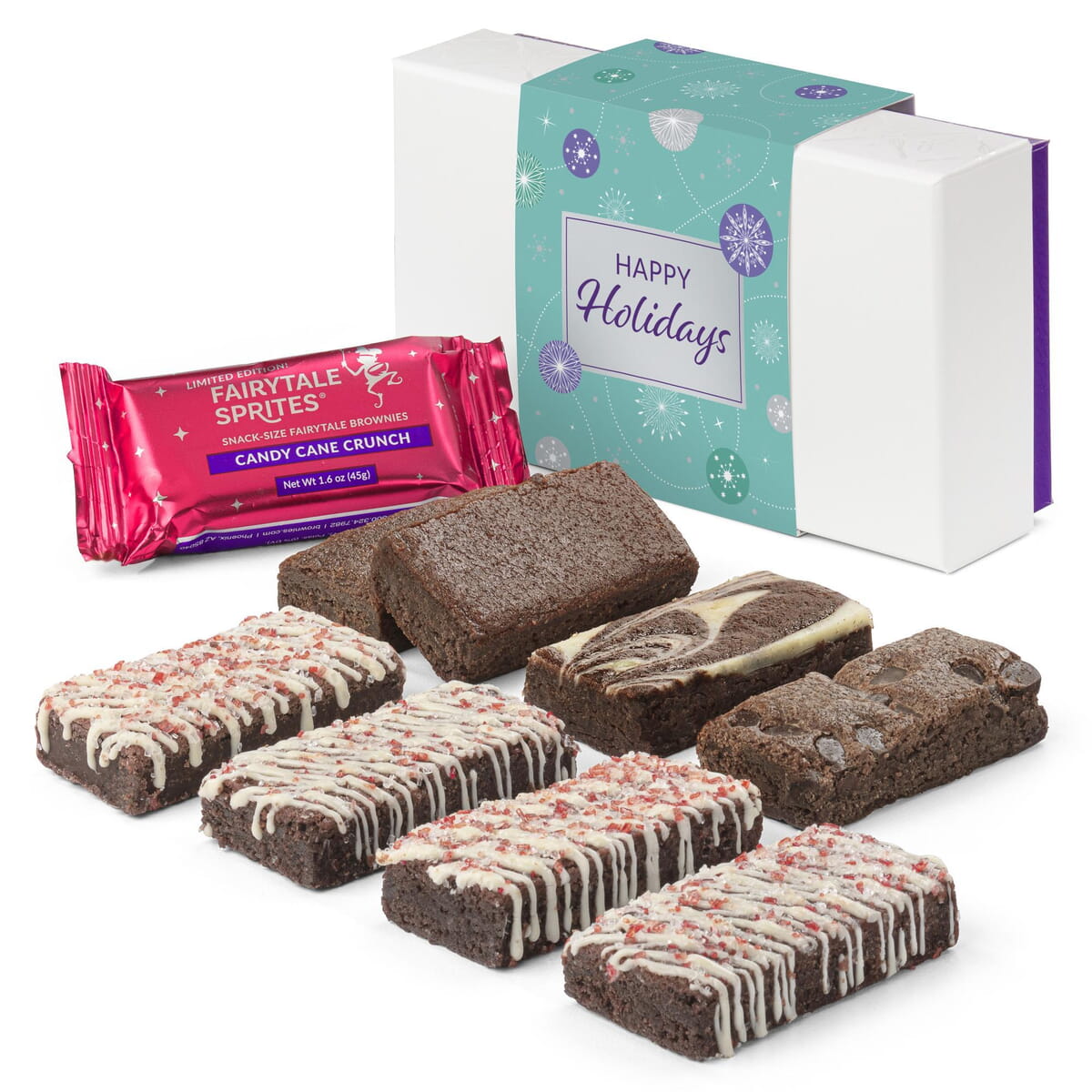 Holiday Candy Cane Crunch Assorted 8-Sprite Favor