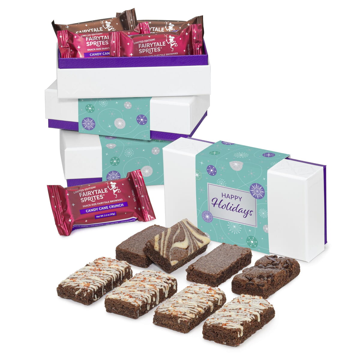 FOUR BOX SET Holiday Candy Cane 8-Sprite Favor