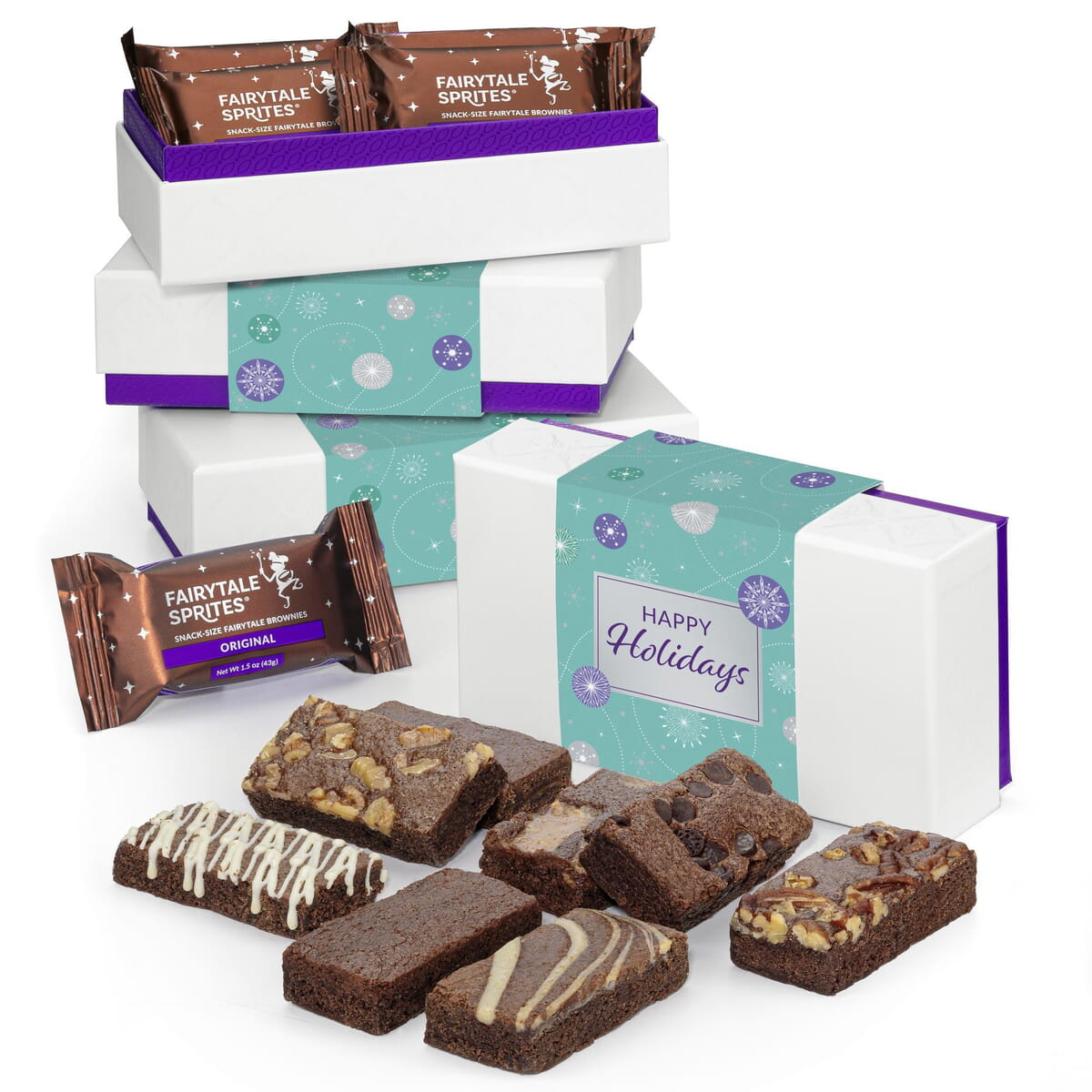 FOUR BOX SET Holiday 8-Sprite Favor