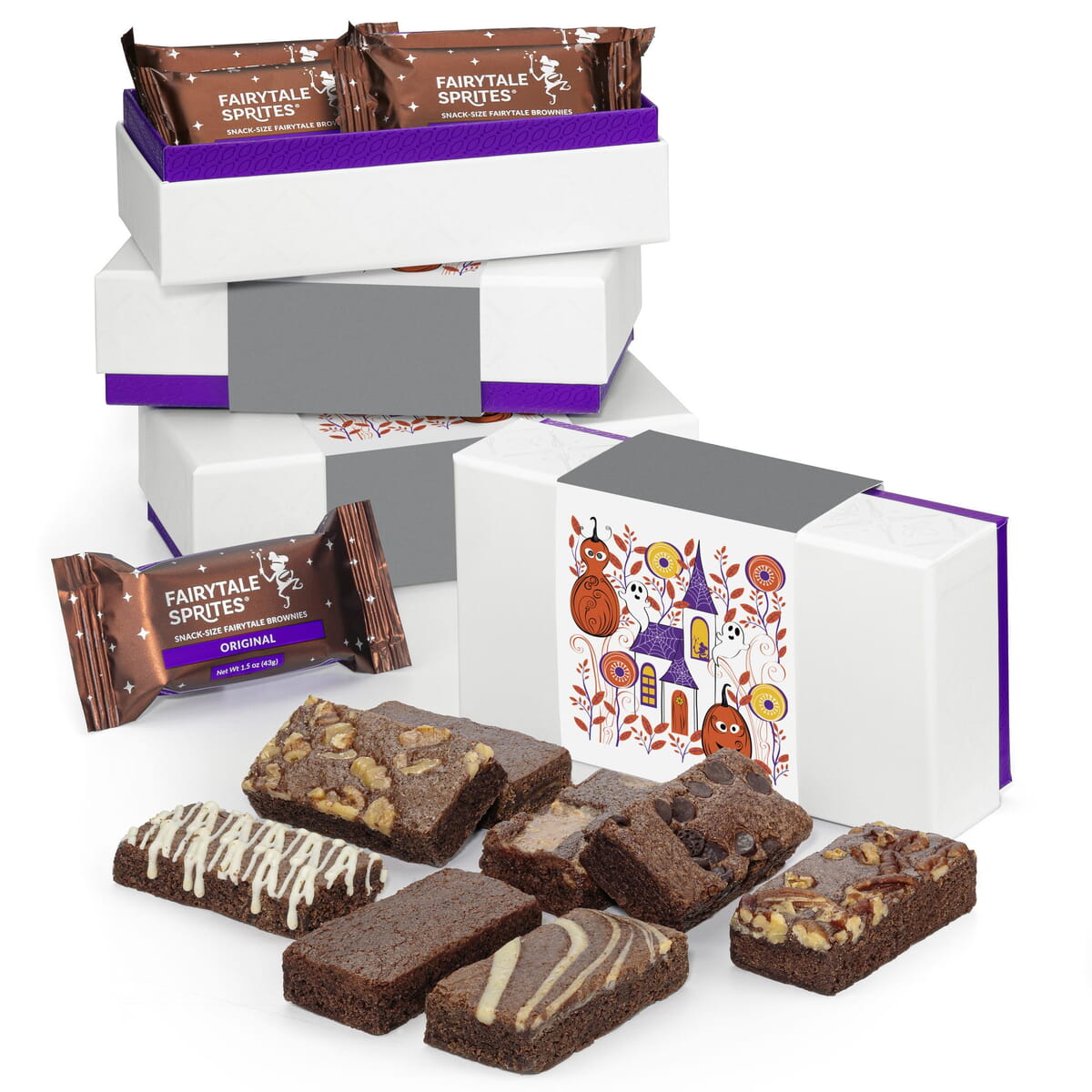 FOUR BOX SET Halloween 8-Sprite Favor