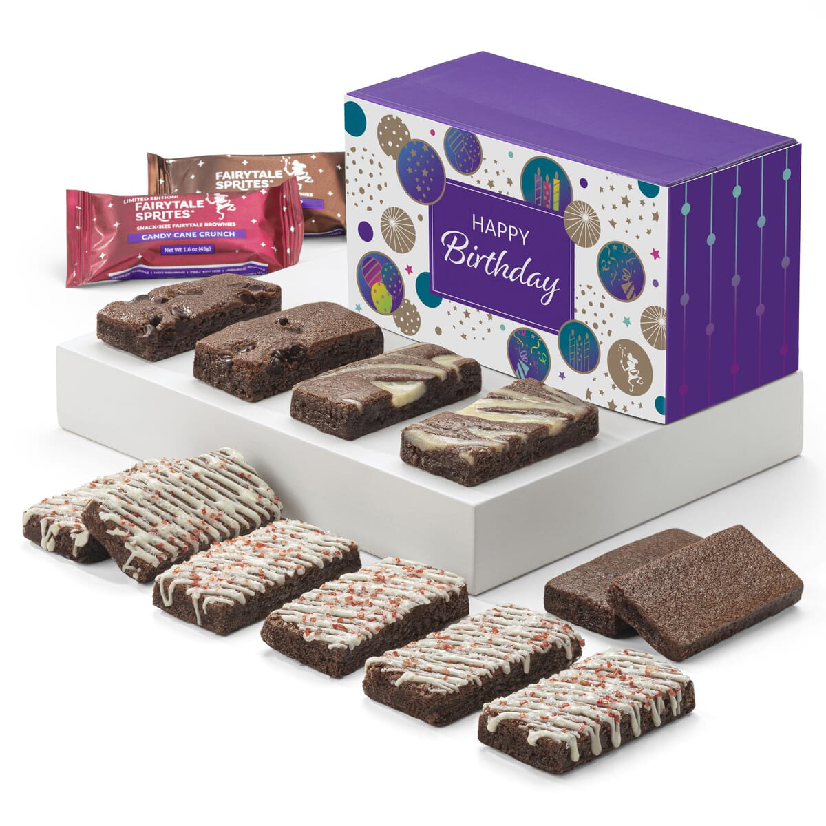 Birthday Candy Cane Crunch Assorted Sprite Dozen