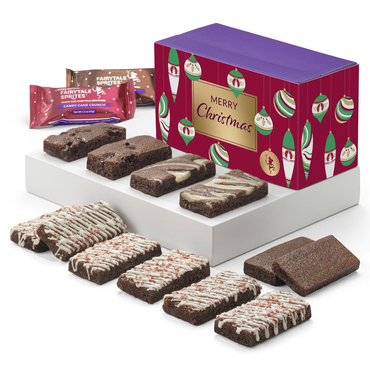 Christmas Candy Cane Crunch Assorted Sprite Dozen