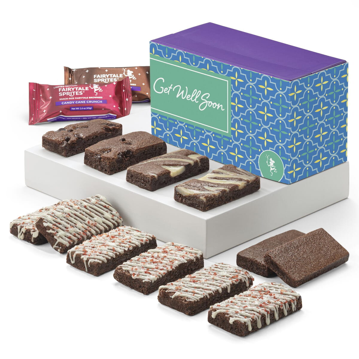 Get Well Candy Cane Crunch Assorted Sprite Dozen