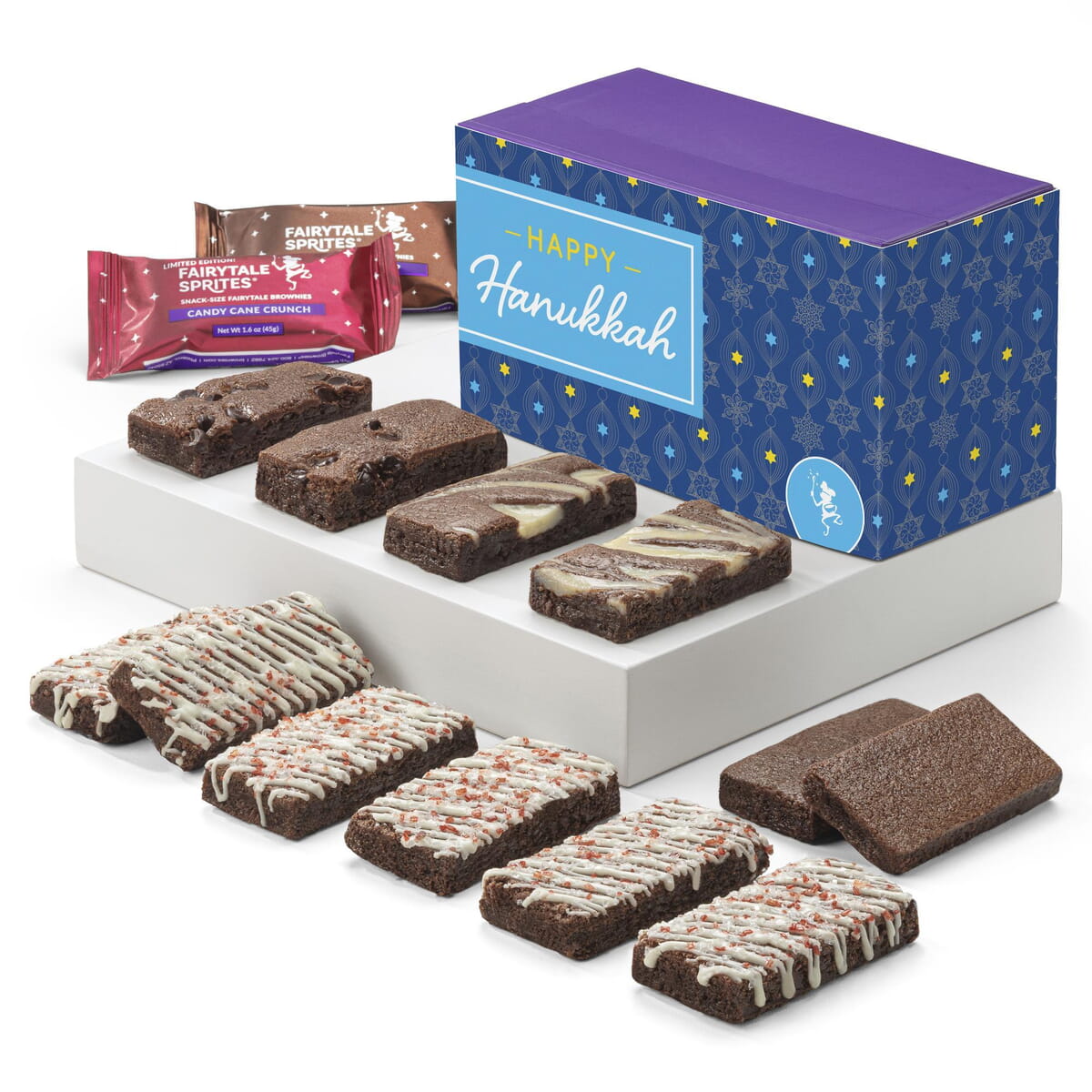 Hanukkah Candy Cane Crunch Assorted Sprite Dozen