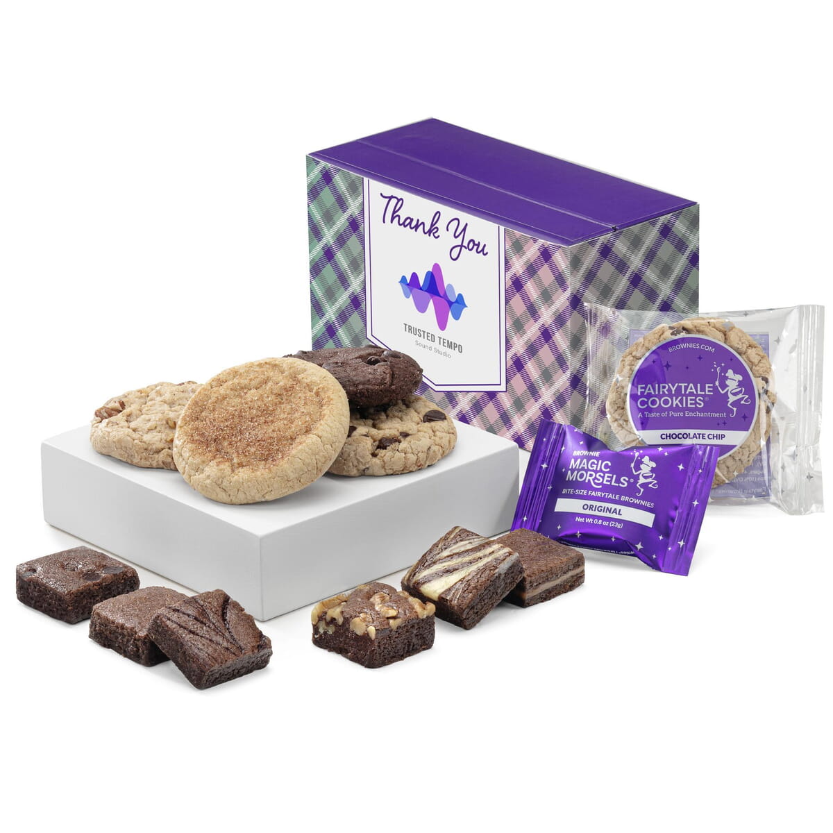 Custom Thank You Treasure Cookie & Morsel Combo