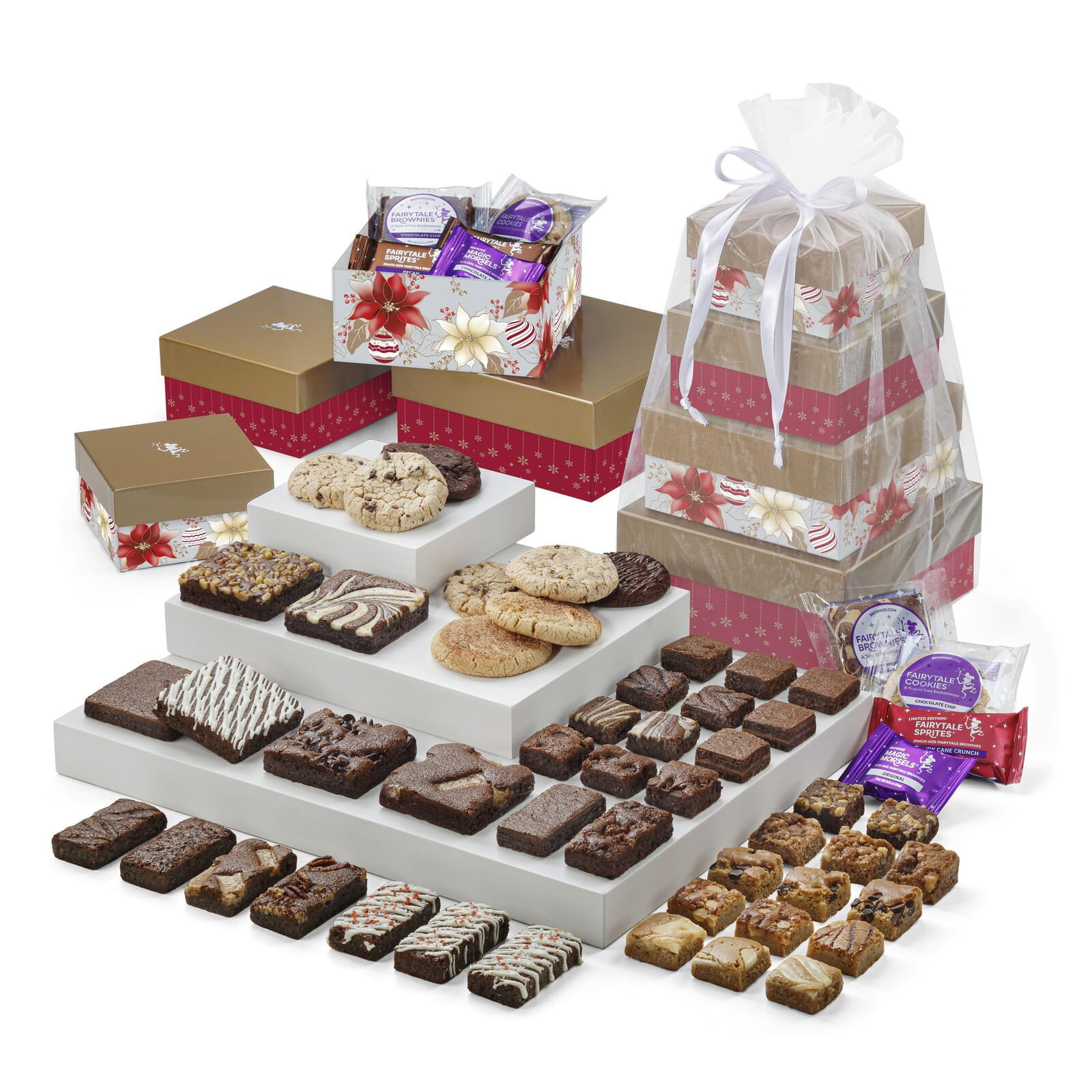 Christmas 4Box Treat Tower Fairytale Brownies