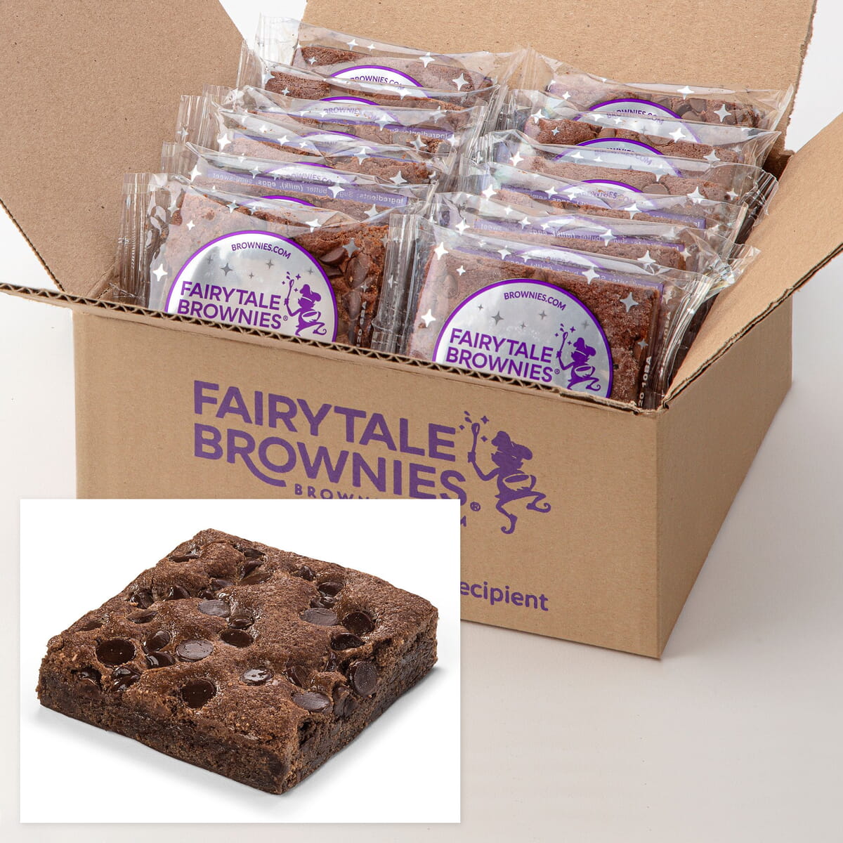 12 Bulk Chocolate Chip Brownies