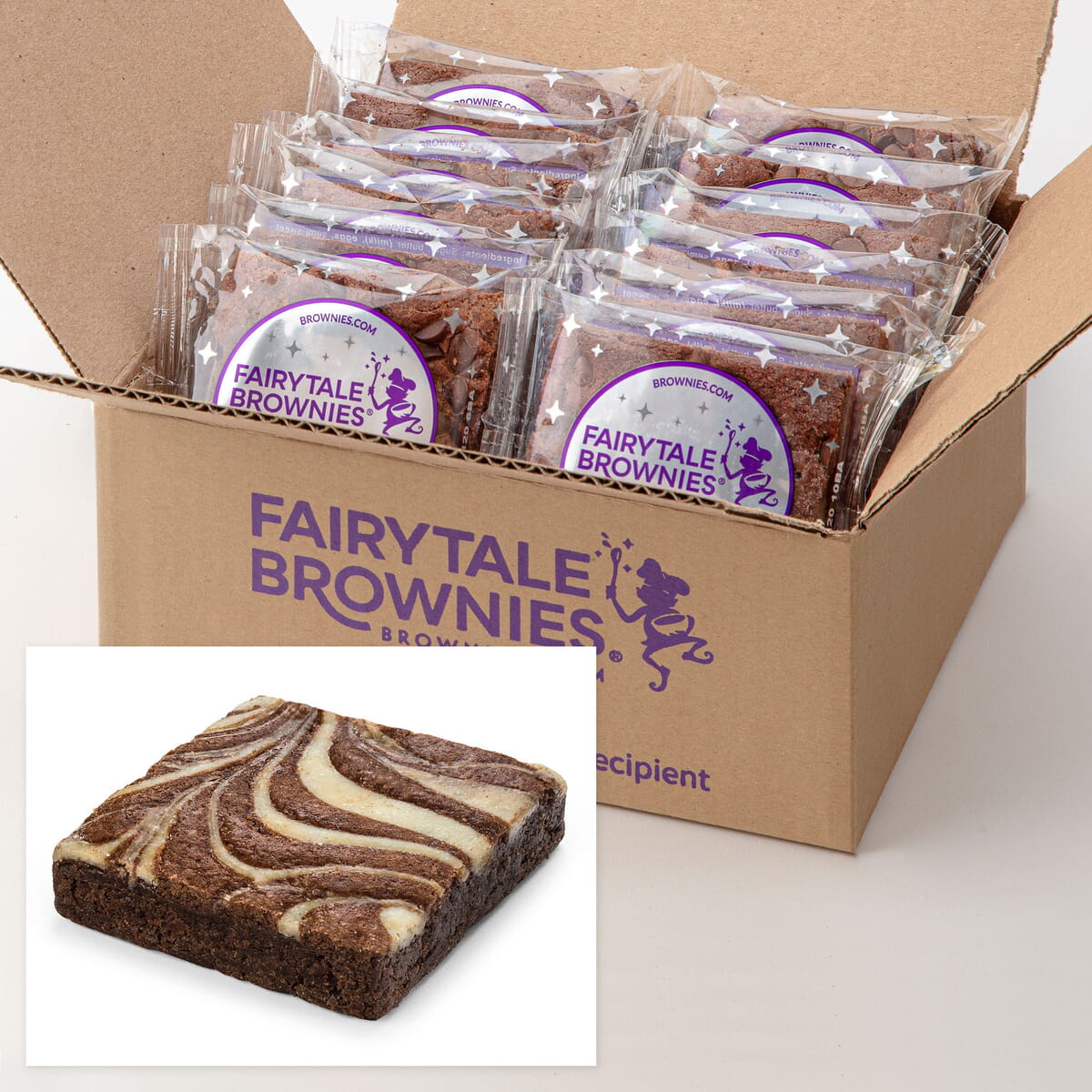12 Bulk Cream Cheese Brownies