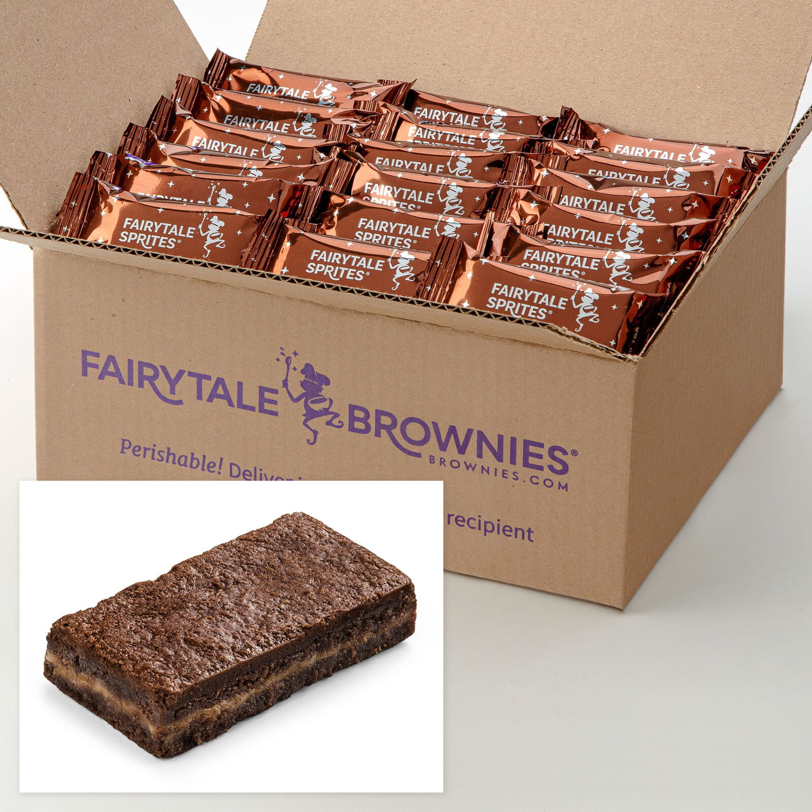 24 Bulk Caramel Sprites Fairytale Brownies