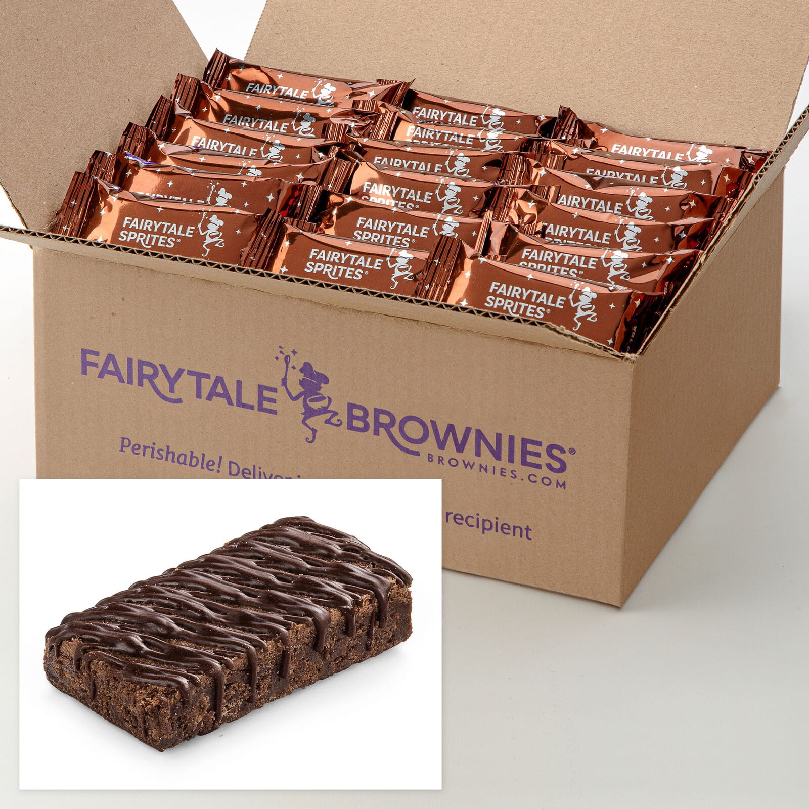 24 Bulk Mint Chocolate Sprites Fairytale Brownies