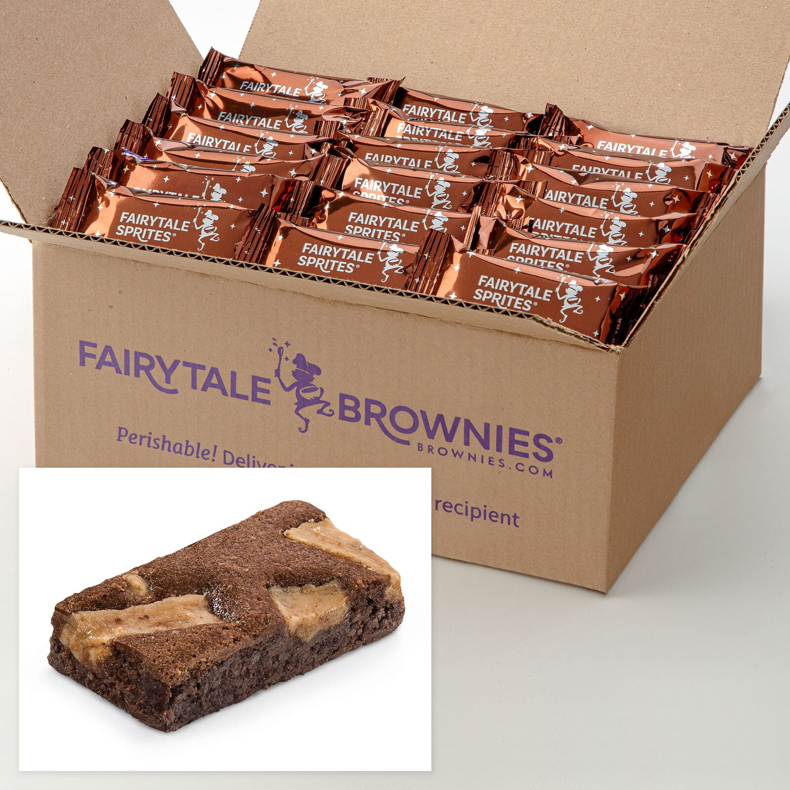 24 Bulk Toffee Crunch Sprites Fairytale Brownies