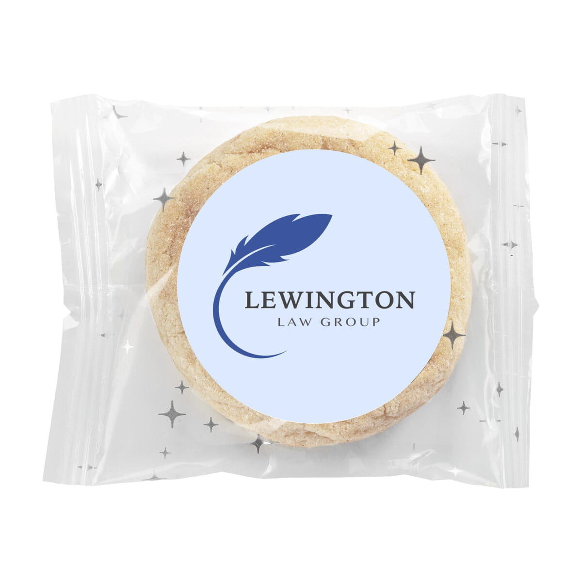 72 Custom Label Snickerdoodle Cookies