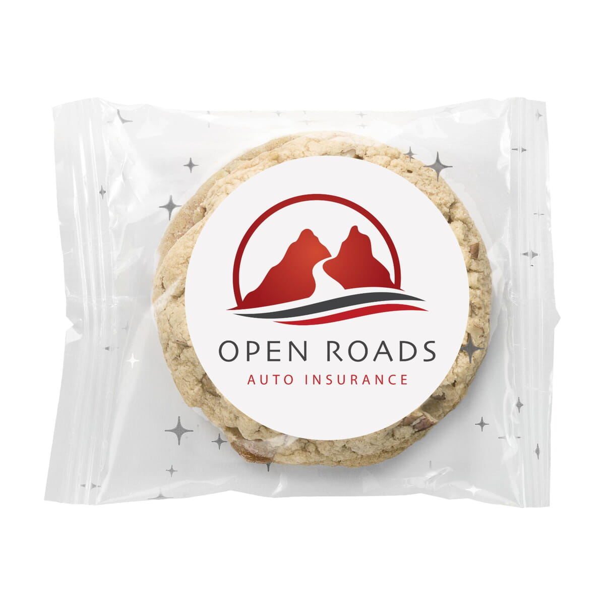 72 Custom Label Caramel Pecan Cookies