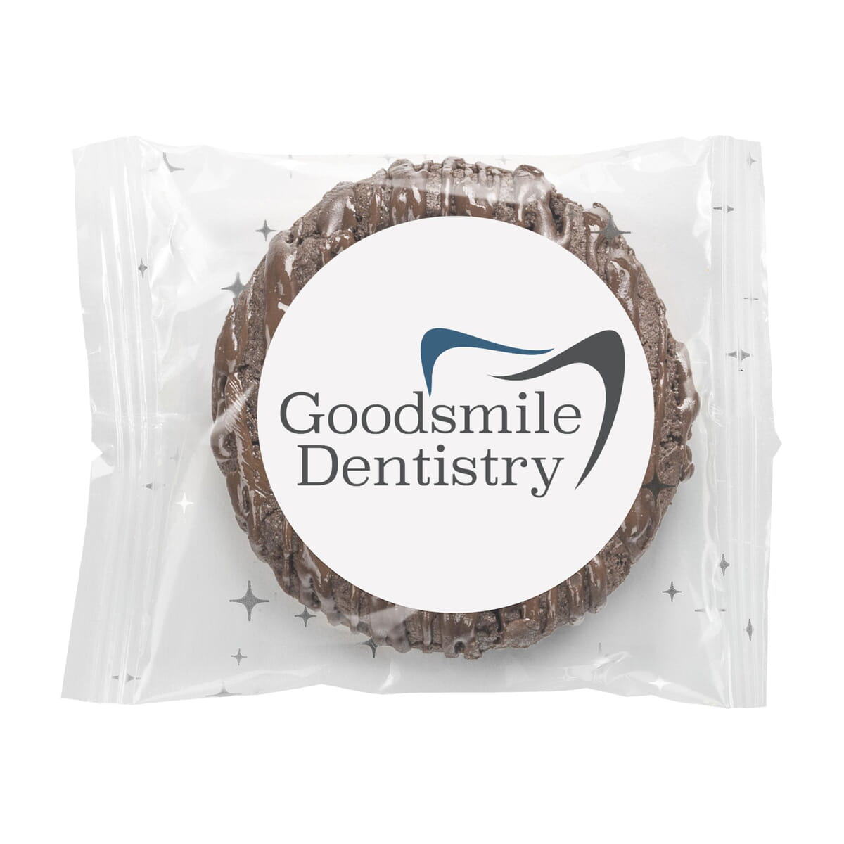 72 Custom Label Mint Chocolate Cookies