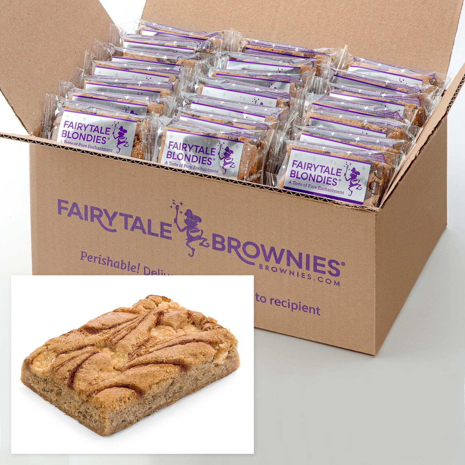 24 Bulk Raspberry White Chocolate Bars Fairytale Brownies