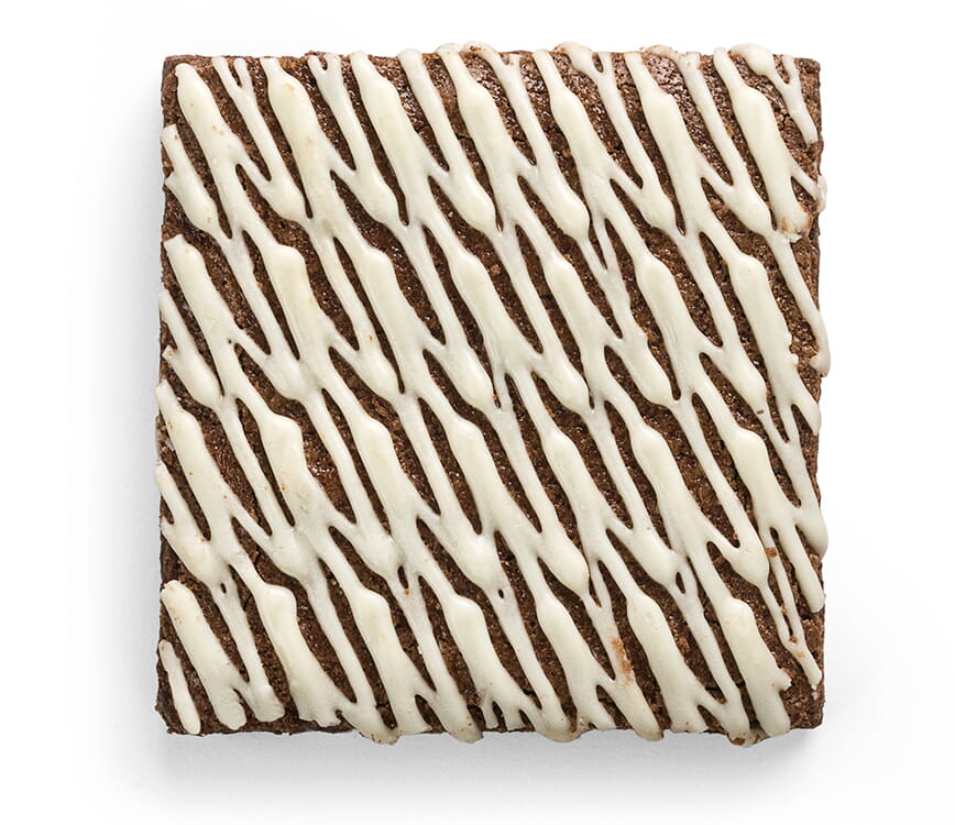 White Chocolate Chocolate Brownie
