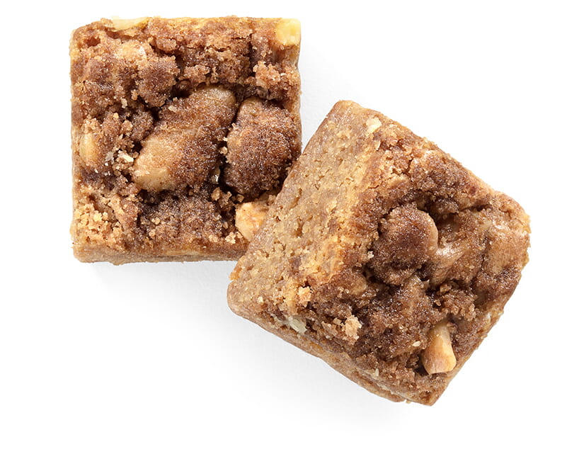 Cinnamon Crumb brown sugar bar