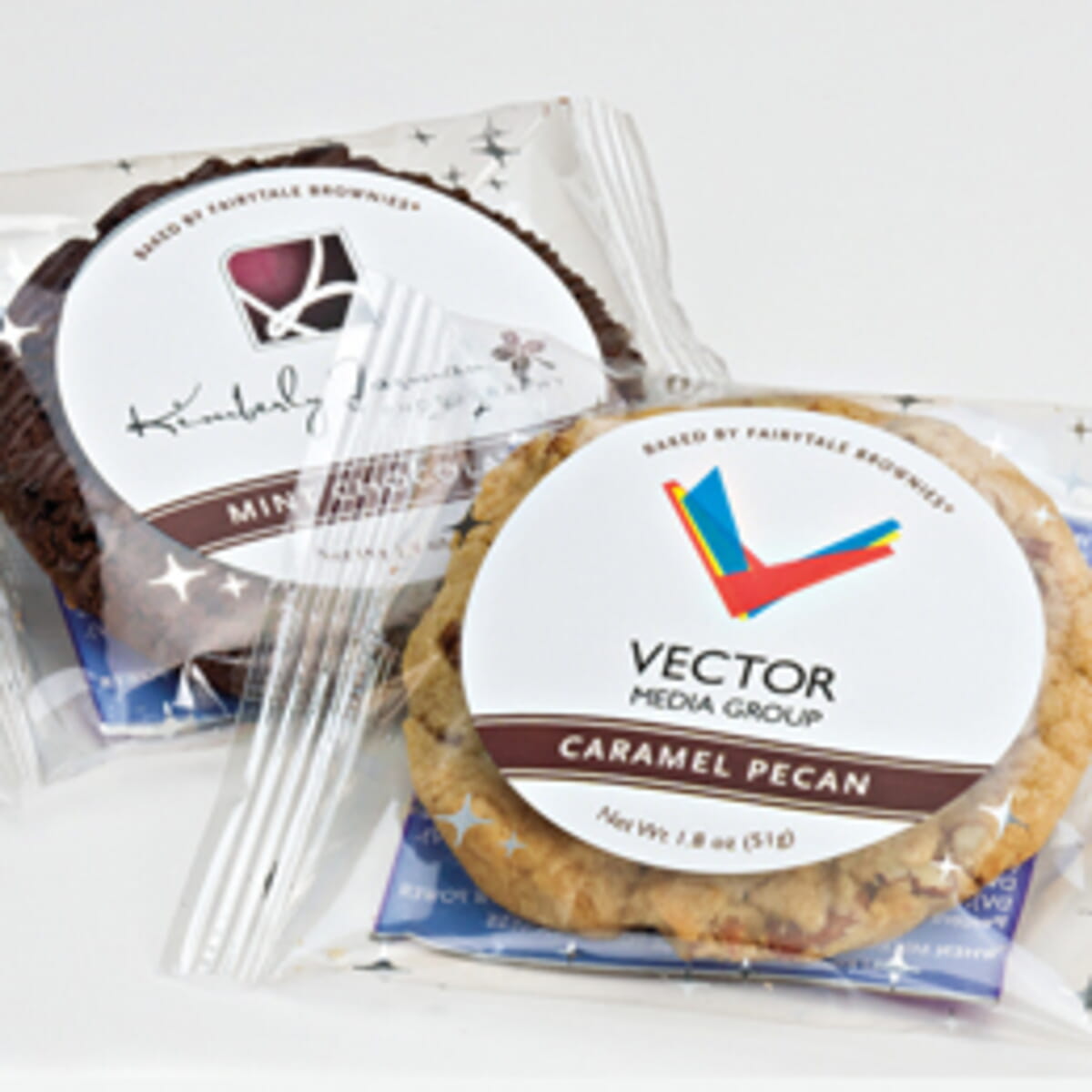 72 Custom Label Toffee Chocolate Chip Cookies