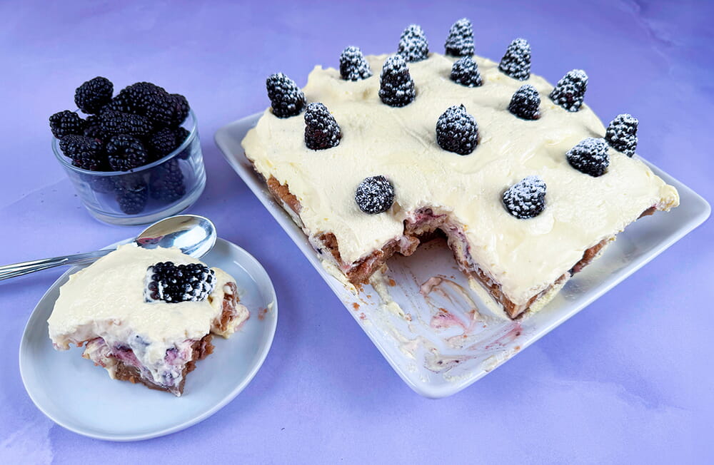 Blackberry Tiramisu